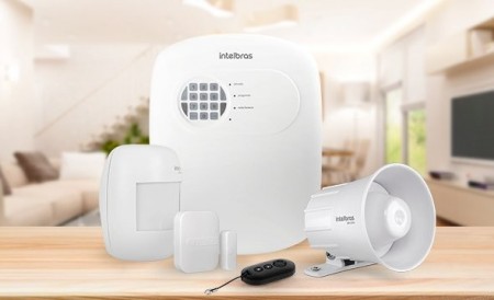 Sistema de alarme não monitorado Sistema de alarme não monitorado com conexão via nuvem que permite configuração e interação por aplicativo